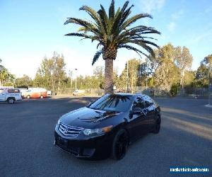 2008 Honda Accord Euro CU Black Manual 6sp M Sedan