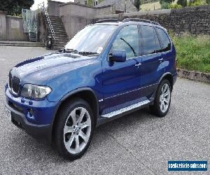 BMW X5 3.0D SPORT EXCLUSIVE LEMANS BLUE EDITION 