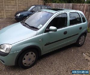 2001 VAUXHALL CORSA COMFORT 1.2 16V GREEN 71666 miles