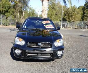 2005 Subaru Impreza S MY05 RS Black Automatic 4sp A Hatchback