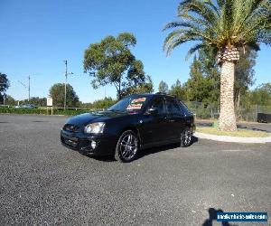 2005 Subaru Impreza S MY05 RS Black Automatic 4sp A Hatchback