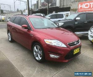 2013 Ford Mondeo MC Zetec Red Automatic A Wagon