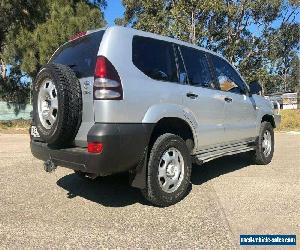 2003 Toyota Landcruiser Prado KZJ120R GX Silver Automatic A Wagon