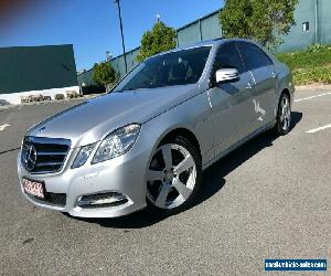 2011 Mercedes-Benz E250 Avantgarde CDI Silver Automatic 7sp A Sedan