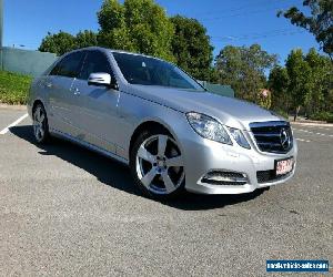 2011 Mercedes-Benz E250 Avantgarde CDI Silver Automatic 7sp A Sedan