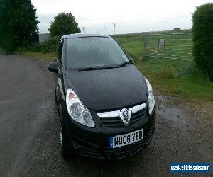 VAUXHALL CORSA BREEZE BLACK 3Dr 1.2 Full service history