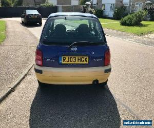 2003/03 Nissan micra 1.0 tempest 3dr Blue 99k