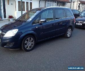 vauxhall Zafira elite cdti  blue 1700 eco flex 2011 mpv 75,000 miles bargain 