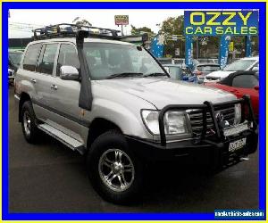 2003 Toyota Landcruiser HDJ100R GXL (4x4) Silver Manual 5sp M Wagon