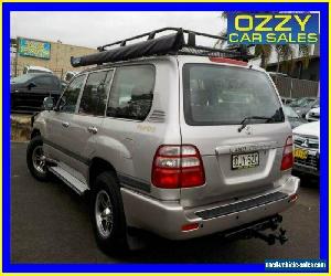 2003 Toyota Landcruiser HDJ100R GXL (4x4) Silver Manual 5sp M Wagon