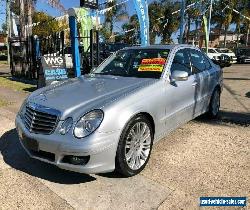 2008 Mercedes-Benz E280 W211 Elegance Silver Automatic A Sedan for Sale