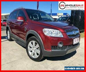 2010 Holden Captiva CG LX Maroon Automatic A Wagon