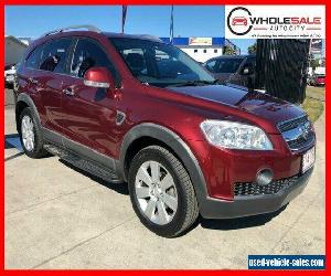 2010 Holden Captiva CG LX Maroon Automatic A Wagon