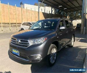 2010 Toyota Kluger GSU40R Grande Grey Automatic A Wagon