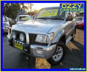 2002 Toyota Landcruiser Prado VZJ95R GXL (4x4) Silver Manual 5sp M Wagon