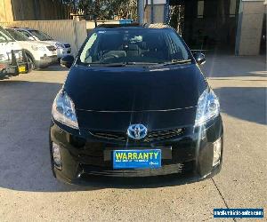 2010 Toyota Prius ZVW30R Black Automatic A Liftback