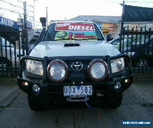 2006 Toyota Hilux KUN26R SR (4x4) Gold Manual 5sp M Cab Chassis