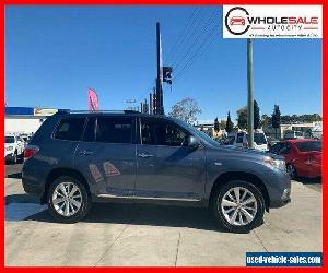 2012 Toyota Kluger GSU40R Grande Cosmos Blue Automatic A Wagon