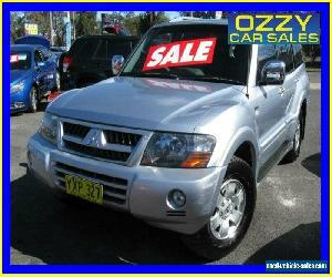 2004 Mitsubishi Pajero NP GLS 21ST Anniversary Silver Automatic 5sp A Wagon