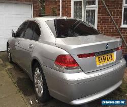 2002 "51" BMW 745 I Auto Silver FULLY LOADED Sunroof Spares Repair nor Salvage for Sale