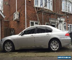 2002 "51" BMW 745 I Auto Silver FULLY LOADED Sunroof Spares Repair nor Salvage