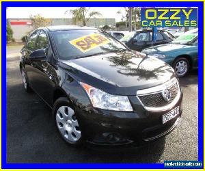 2012 Holden Cruze JH MY13 CD Black Automatic 6sp A Sedan