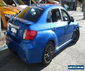 2011 Subaru WRX MY12 (AWD) Blue Manual 5sp M Sedan