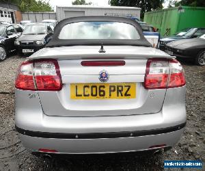 2006 SAAB 9-3 AERO V6 2.8cc   IN  SILVER  GREY LEATHER TRIM  STARTS THEN STOPS