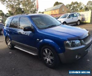 2007 Ford Territory SY SR (RWD) Blue Automatic 4sp A Wagon