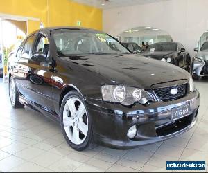 2003 Ford Falcon XR6 TURBO BA Black Manual M Sedan