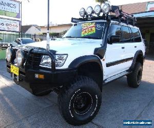 2003 Nissan Patrol GU III ST (4x4) White Automatic 4sp A Wagon