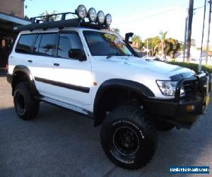 2003 Nissan Patrol GU III ST (4x4) White Automatic 4sp A Wagon