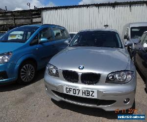 2007 BMW 116I SE SILVER MOT 6/2017 1 DAY AUCTION  