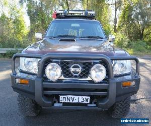 2005 Nissan Patrol GU IV MY05 ST Bronze Manual 5sp M Wagon