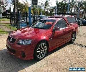 2010 Holden Ute VE II SS V Red Automatic A Utility