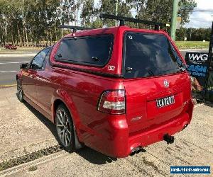 2010 Holden Ute VE II SS V Red Automatic A Utility