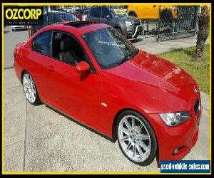 2008 BMW 325i E92 Red Automatic 6sp A Coupe