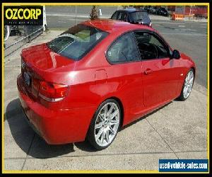 2008 BMW 325i E92 Red Automatic 6sp A Coupe