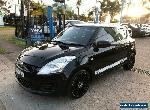 2013 Suzuki Swift FZ GA Black Automatic 4sp A Hatchback for Sale