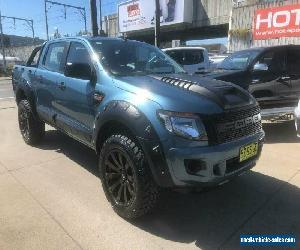 2014 Ford Ranger PX XL Blue Automatic A Utility