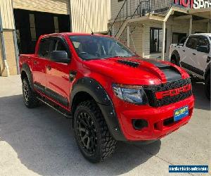 2012 Ford Ranger PX XL Red Automatic A Utility