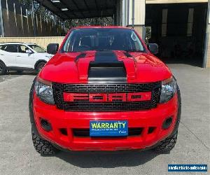 2012 Ford Ranger PX XL Red Automatic A Utility