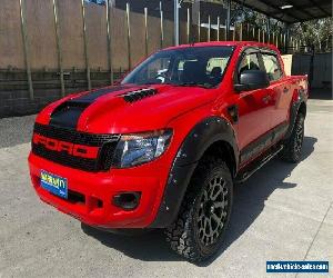 2012 Ford Ranger PX XL Red Automatic A Utility