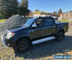 2007 Toyota Hilux GGN25R 06 Upgrade SR5 (4x4) Black Automatic 5sp A