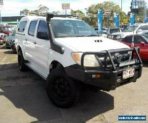 2005 Toyota Hilux KUN26R SR (4x4) White Automatic 4sp A Dual Cab Pick-up for Sale