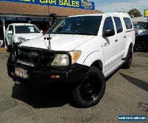 2005 Toyota Hilux KUN26R SR (4x4) White Automatic 4sp A Dual Cab Pick-up