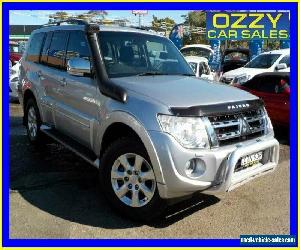 2012 Mitsubishi Pajero NW MY12 Platinum Edition Silver Automatic 5sp A Wagon