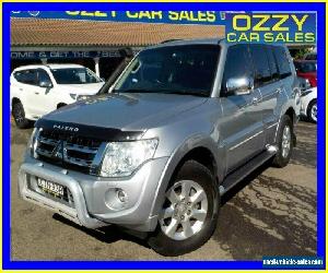 2012 Mitsubishi Pajero NW MY12 Platinum Edition Silver Automatic 5sp A Wagon