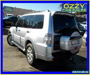 2012 Mitsubishi Pajero NW MY12 Platinum Edition Silver Automatic 5sp A Wagon