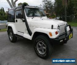 1999 Jeep Renegade TJ Sport (4x4) White Automatic 3sp A Hardtop for Sale